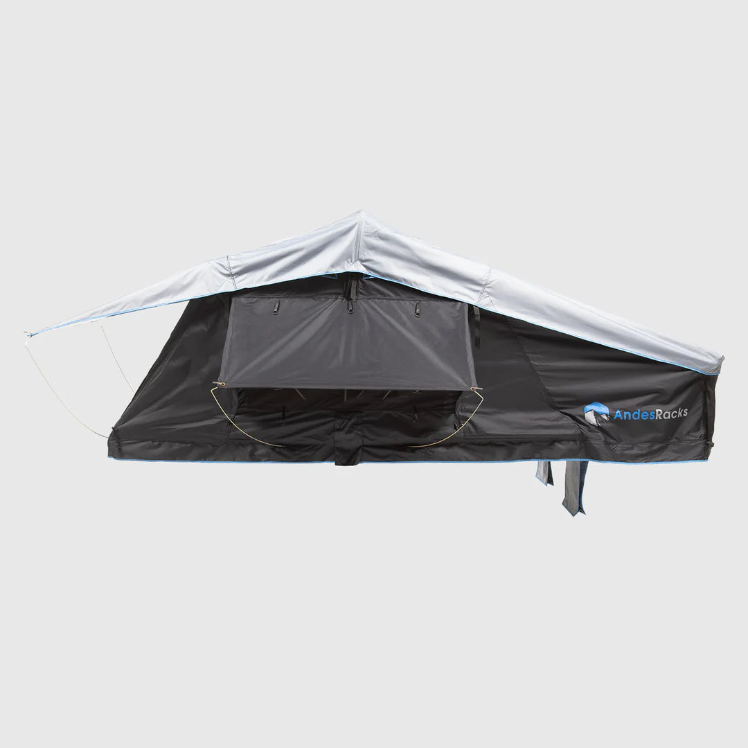 Carpa de Techo para 2 a 3 Personas con Anexo – AndesRacks