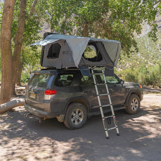 Carpa de Techo Rígida Lateral con Anexo para 4 a 5 Personas – AndesRacks
