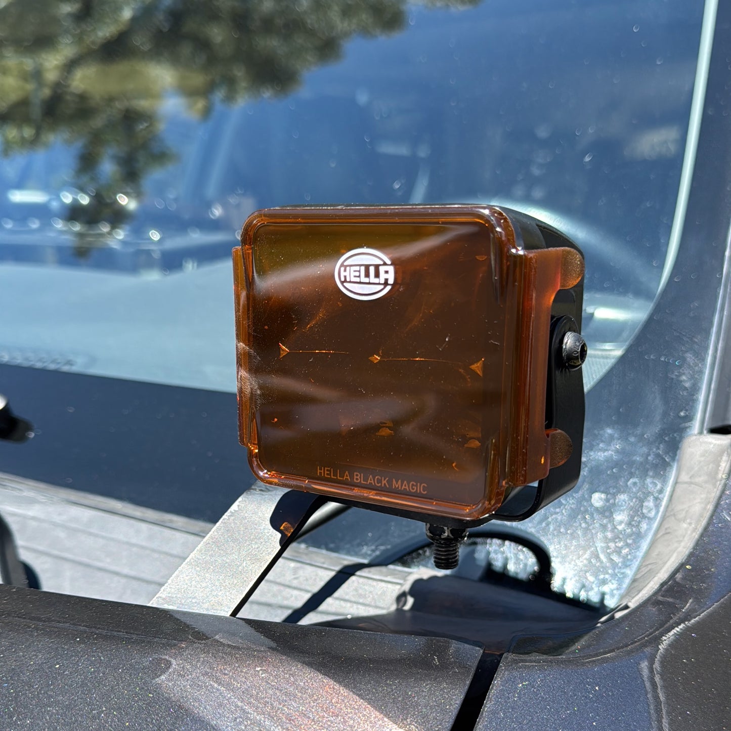 Tapas Ámbar para Faros LED 3.2" – Hella