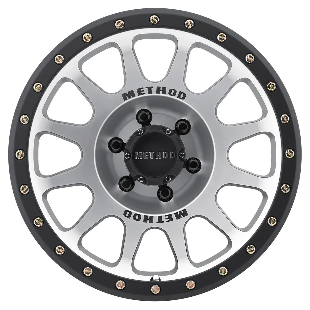 Llanta 305 Machined Black Lip 6x139.7 R18 Offset -12 mm – Method Race Wheels
