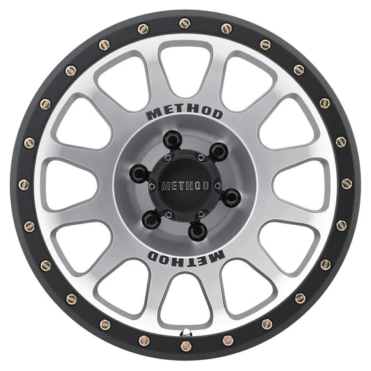 Llanta 305 Machined Black Lip 6x139.7 R18 Offset -12 mm – Method Race Wheels