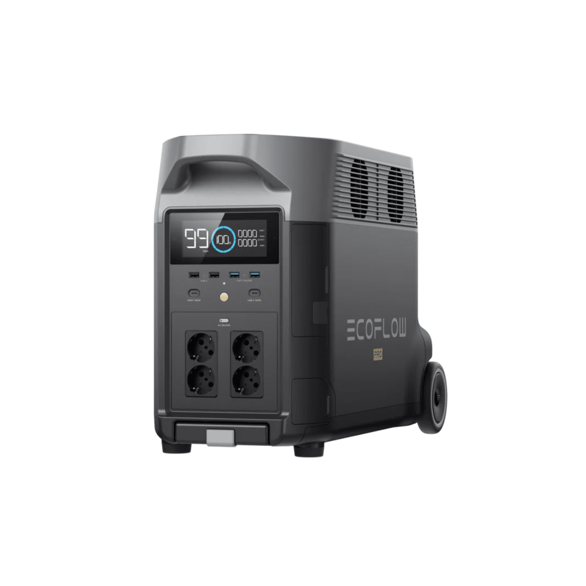 Estación de Energía Portátil DELTA Pro 2 3600 Wh y Potencia de 4500 W AC – EcoFlow