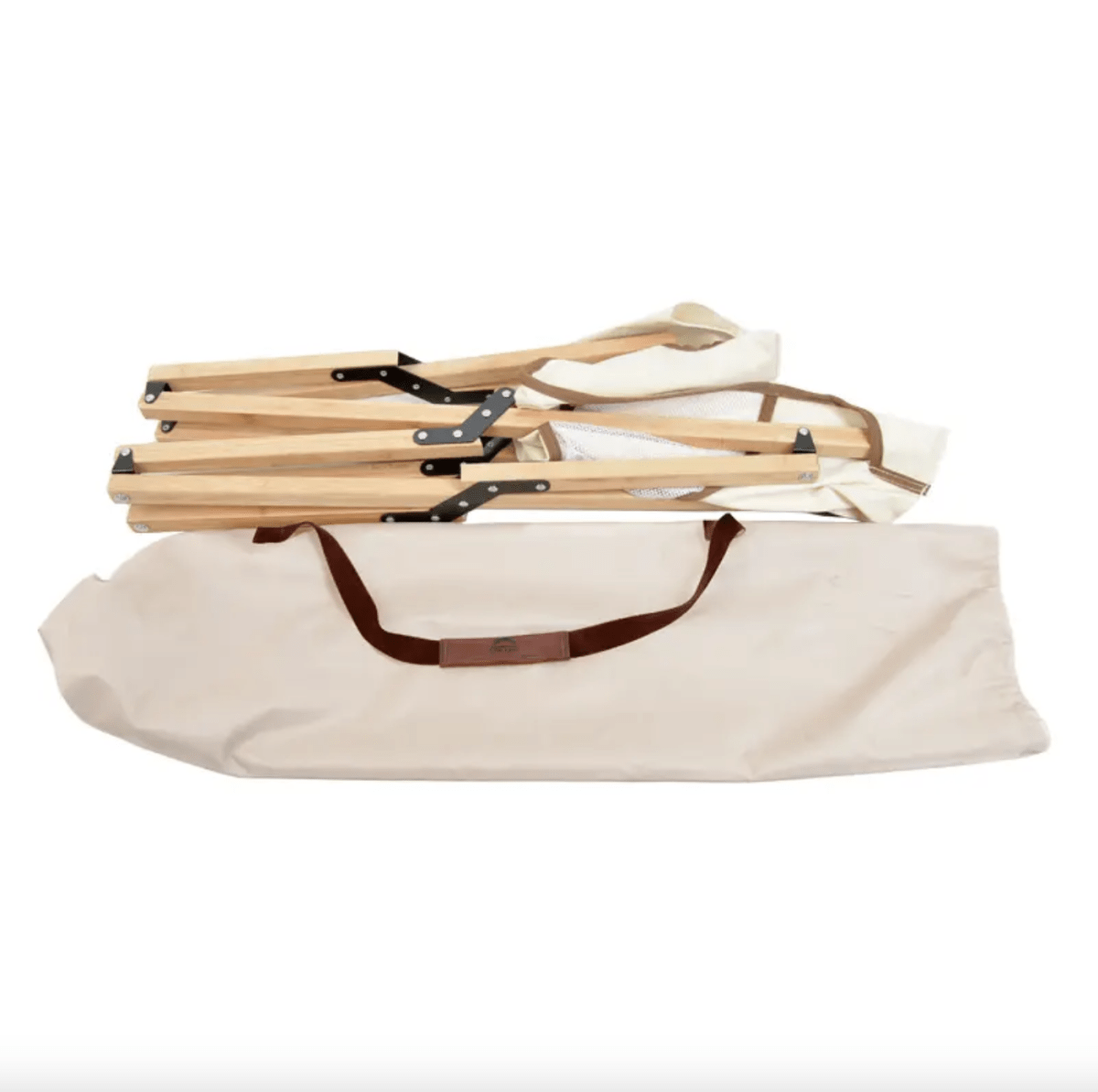 Silla Plegable de Bambú con Tela Canvas y Diseño Ergonómico – Wild Land
