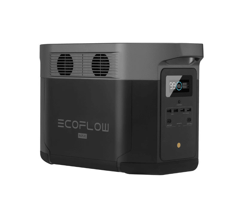 Estación de Energía Portátil DELTA 2 Max 2048 Wh y Potencia de 2400 W AC – EcoFlow