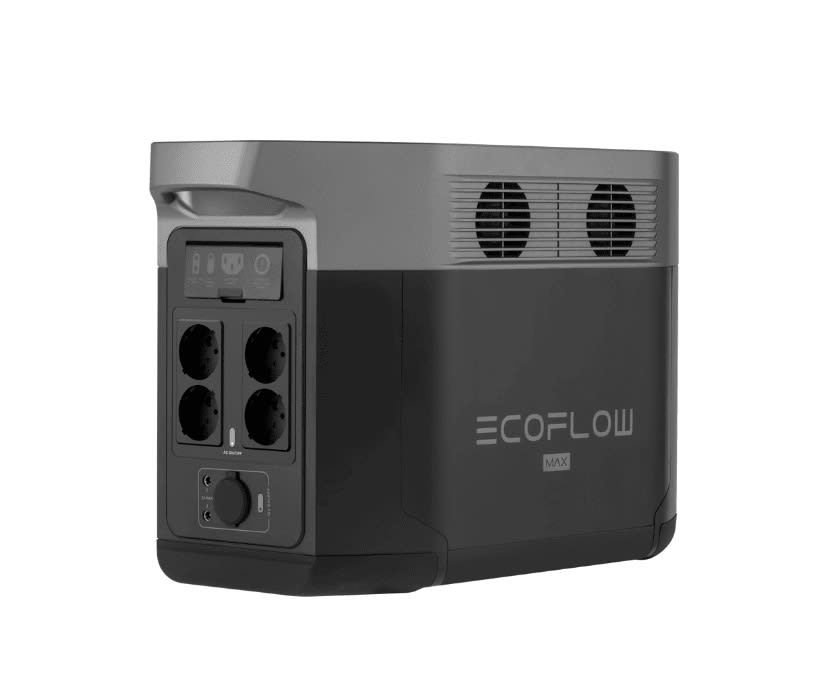 Estación de Energía Portátil DELTA 2 Max 2048 Wh y Potencia de 2400 W AC – EcoFlow