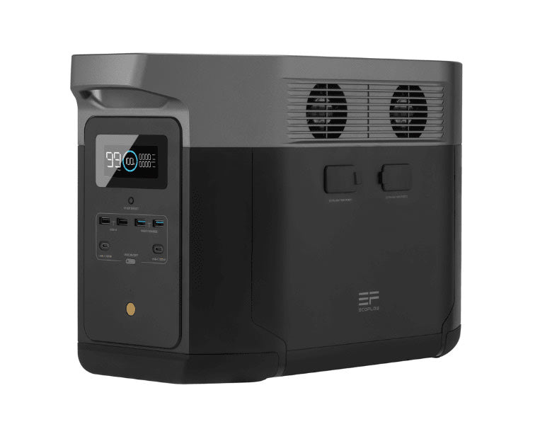 Estación de Energía Portátil DELTA 2 Max 2048 Wh y Potencia de 2400 W AC – EcoFlow