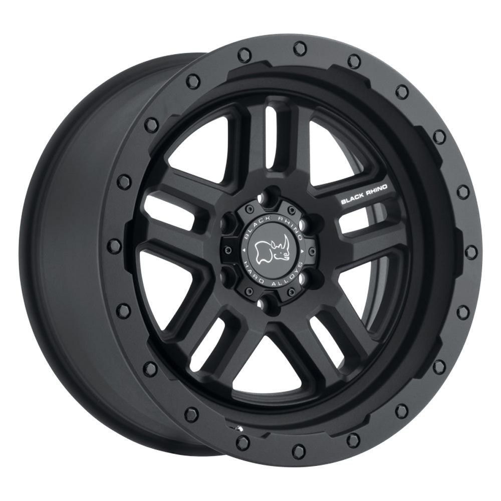 Llanta Barstow Matte Black 6x139.7 R17 Offset -18 mm – Black Rhino