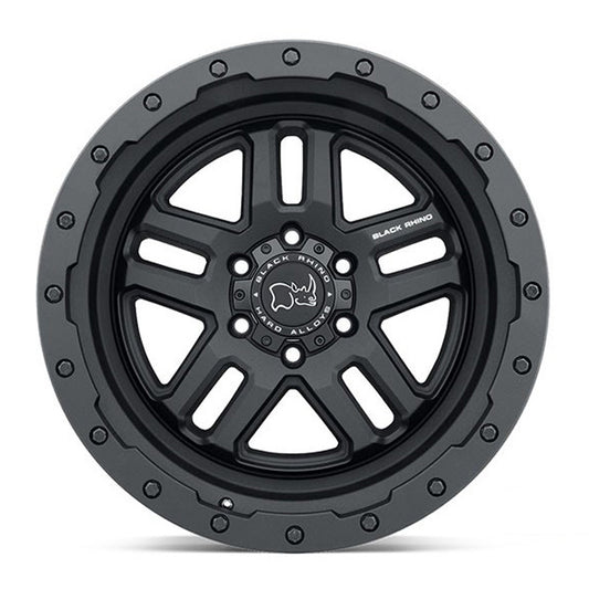 Llanta Barstow Matte Black 6x139.7 R17 Offset -18 mm – Black Rhino