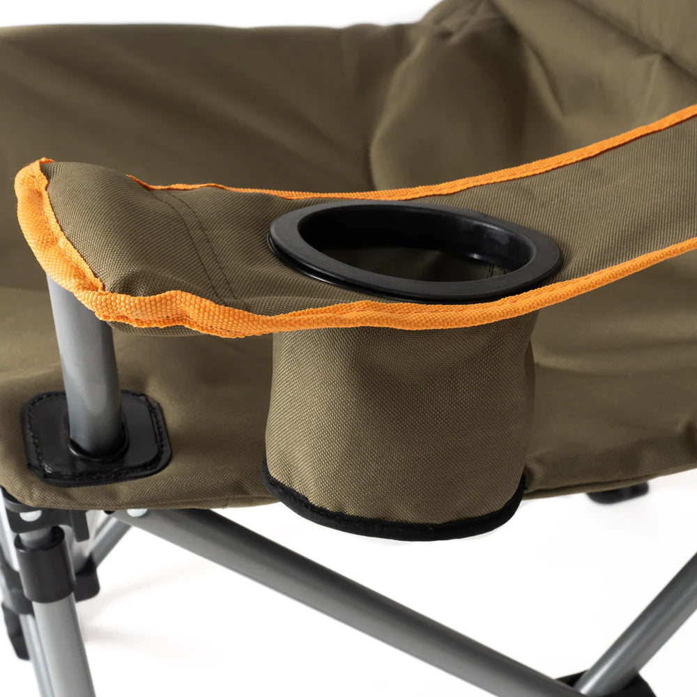 Silla de Camping Simple | Soporte Lumbar, Portavasos y Bolsa de Transporte – TRIBU