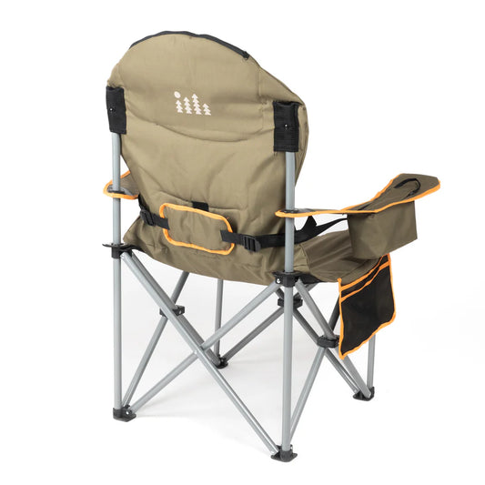 Silla de Camping Simple | Soporte Lumbar, Portavasos y Bolsa de Transporte – TRIBU
