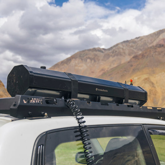 Estanque de Agua 30 Litros con Ducha a Presión (Incluye Compresor Multiuso) – AndesRacks