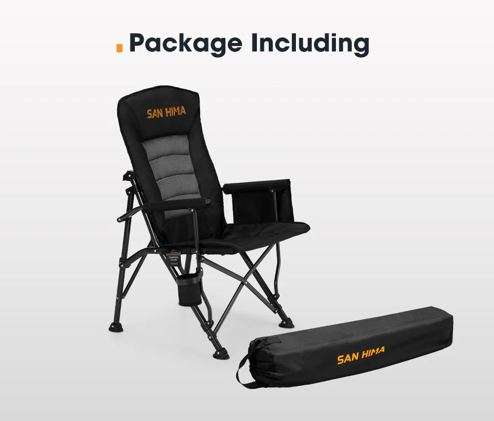 Silla de Camping con capacidad de hasta 200 Kg – San Hima