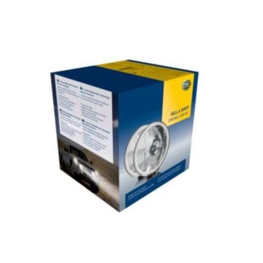 Caja de faros halógenos Hella para iluminación offroad con luz potente y resistente