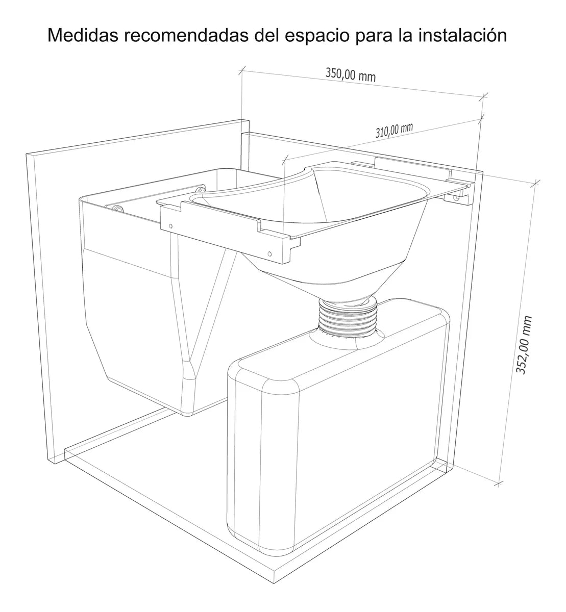 Kit Baño Seco Diy - WildRover
