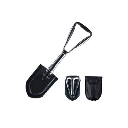 Pala Plegable Pequeña de 3 Secciones con Bolso de Transporte – All-Top