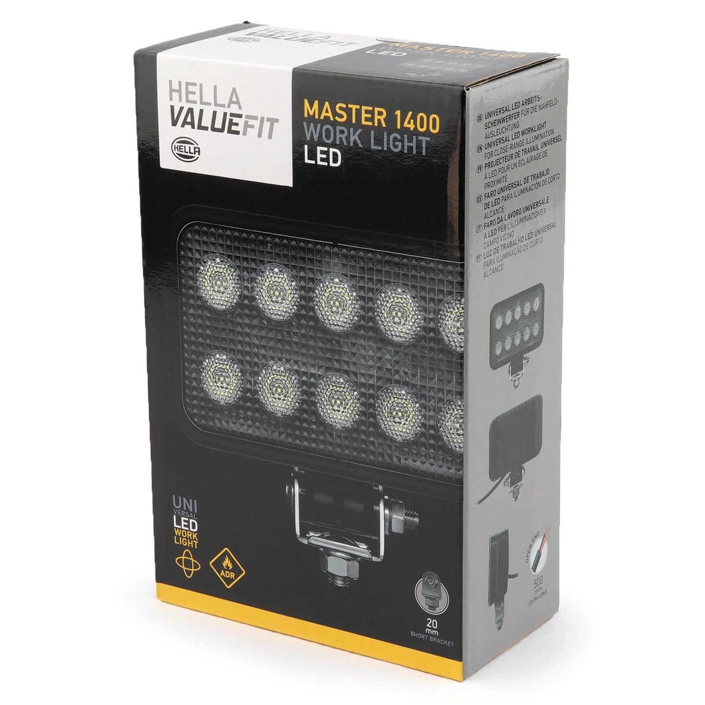 Faro de Trabajo Master LED 1400 Value Fit Corto Alcance 12/24 V – Hella