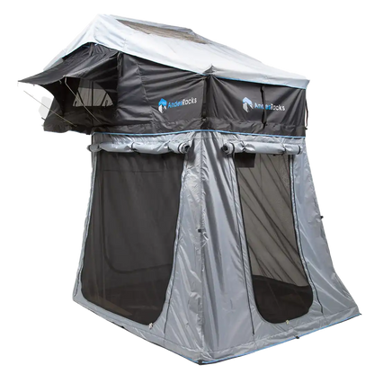 Carpa de Techo para 4 a 5 Personas con Anexo – AndesRacks