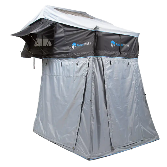 Carpa de Techo para 4 a 5 Personas con Anexo – AndesRacks