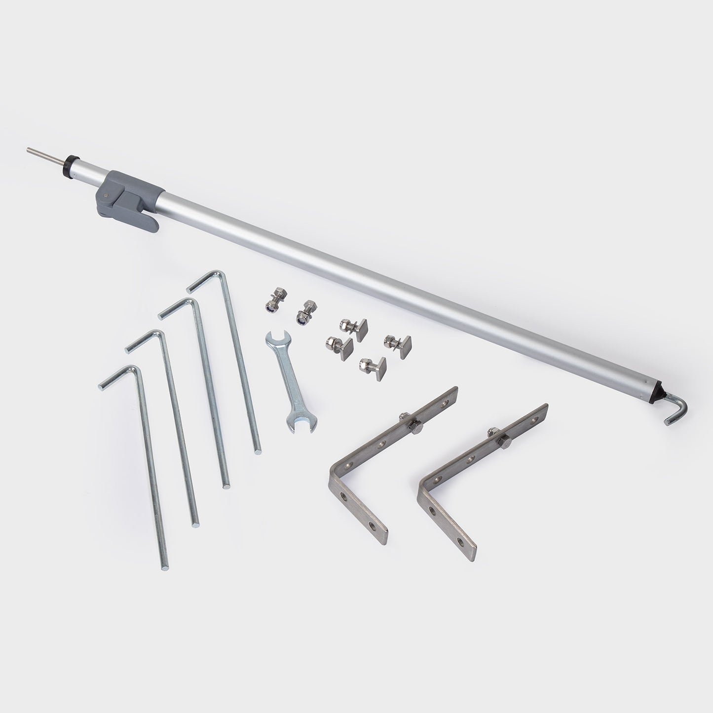 Toldo Ducha Lateral Plegable con Brazos de Aluminio – AndesRacks