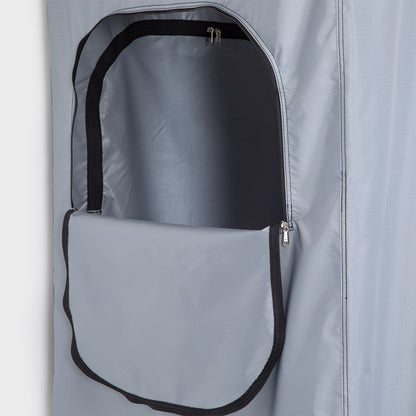 Toldo Ducha Lateral Plegable con Brazos de Aluminio – AndesRacks