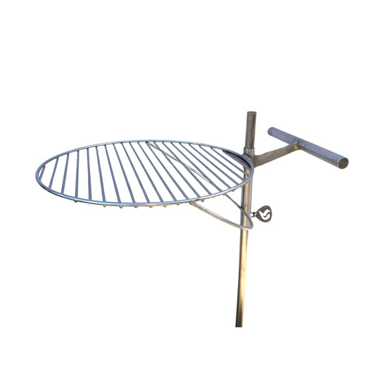 Parrilla Inoxidable de Camping Grande - Humos