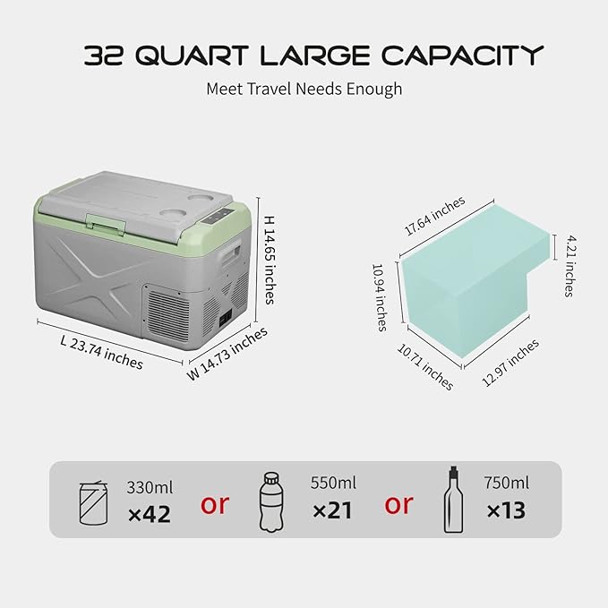 Refrigerador Portátil / Freezer X30 Capacidad de 30 L – Alpicool
