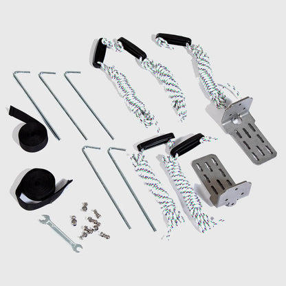 Toldo 270 con Cobertura de 6 mt2, Sin Patas y 100% Impermeable – AndesRacks