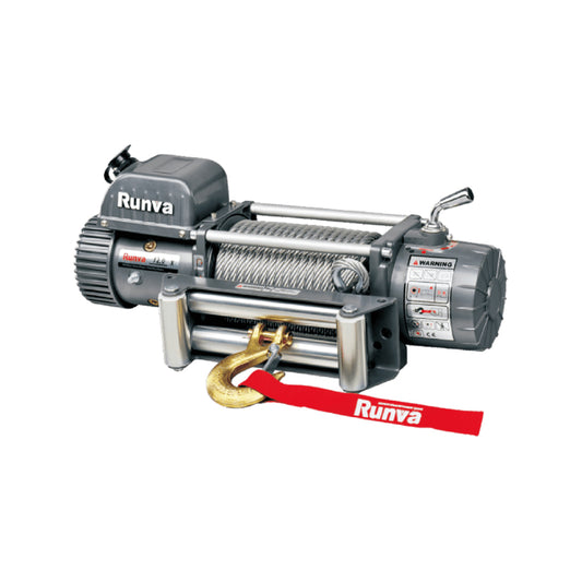 Winche 12.000 lbs 12V EWX12000U Con Línea de Acero – Runva
