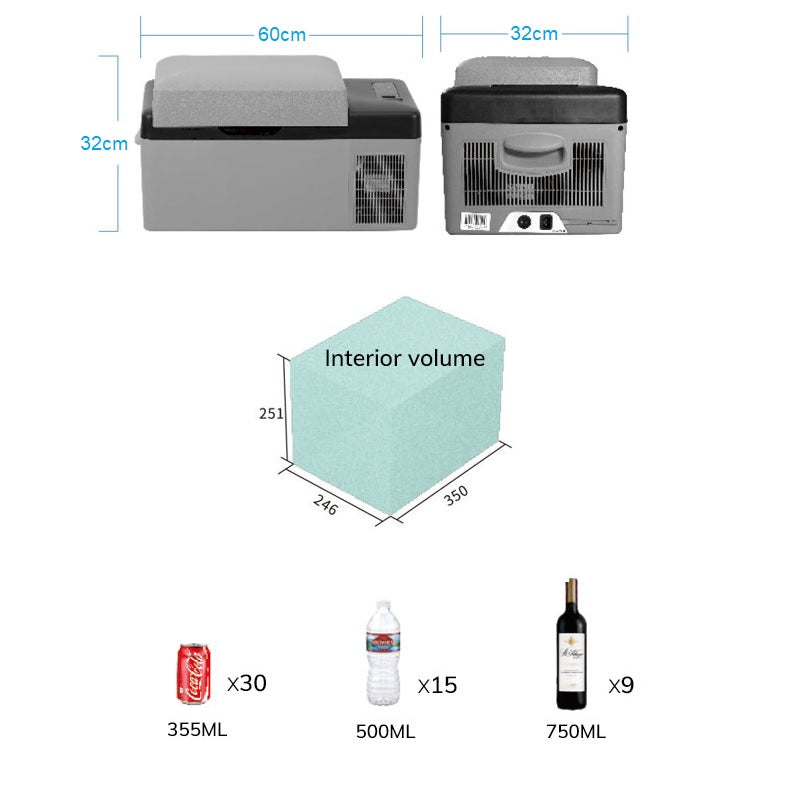 Refrigerador Portátil / Freezer C20 Capacidad de 20 L – Alpicool