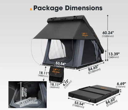 Carpa de Techo Rígida Hotham X para 2 Personas – San Hima