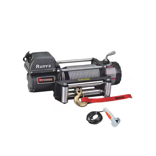 Winche 6.000 lbs 12V EWX6000U Con Línea de Acero – Runva