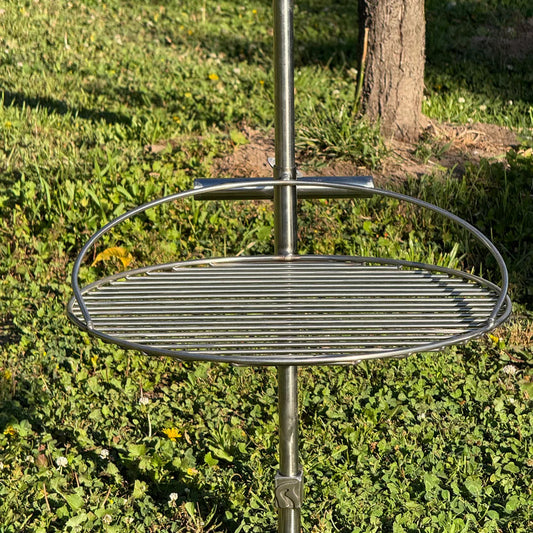 Parrilla Inoxidable de Camping Grande - Humos