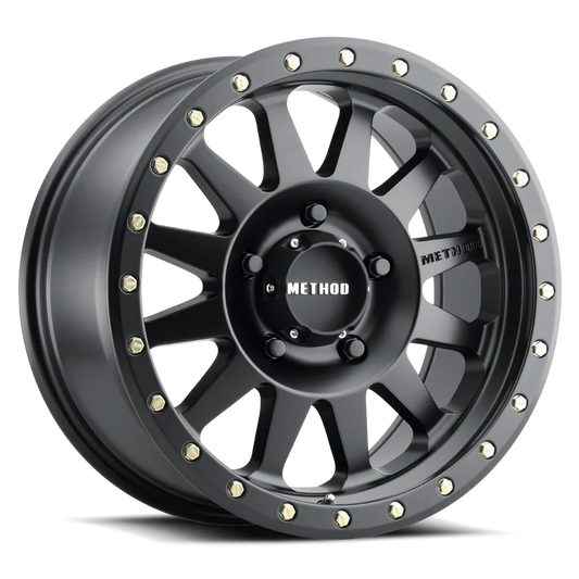 Llanta 304 Matte Black 6x139.7 R20 Offset -18 mm – Method Race Wheels