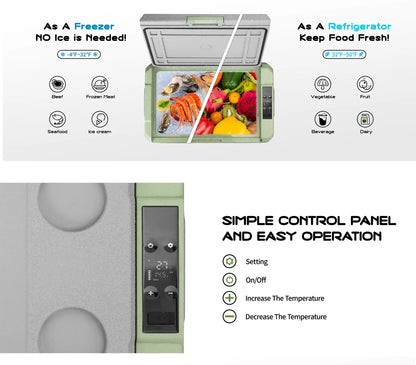 Refrigerador Portátil / Freezer X50 Capacidad de 50 L – Alpicool