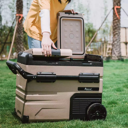 Refrigerador Portátil / Freezer TAW45 Capacidad de 45 L con Batería y Sistema Bi Zona – Alpicool