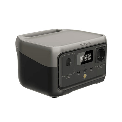 Estación de Energía Portátil RIVER 2 con capacidad de 256 Wh y potencia de 300 W AC – EcoFlow