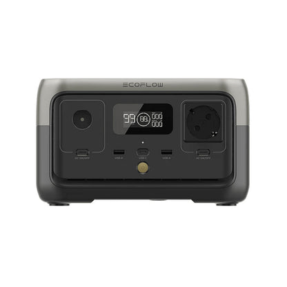 Estación de Energía Portátil RIVER 2 con capacidad de 256 Wh y potencia de 300 W AC – EcoFlow