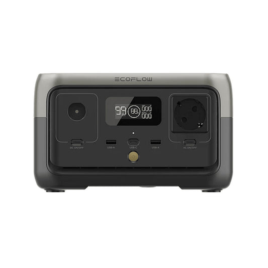 Estación de Energía RIVER 2 con capacidad de 256 Wh y potencia de 300 W AC – EcoFlow
