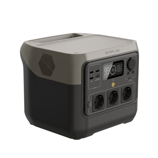 Estación de Energía Portátil RIVER 2 Pro con capacidad de 768 Wh y potencia de 800 W AC – EcoFlow