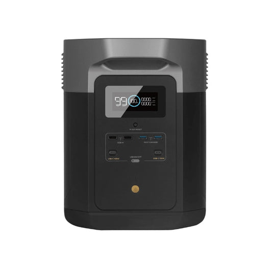 Estación de Energía Portátil DELTA Max 2 con capacidad de 2048 Wh y Potencia de 2400 W AC – EcoFlow