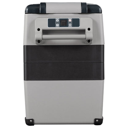 Refrigerador portátil Alpicool CF55 en diseño compacto con panel de control digital