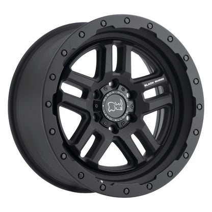 Llanta Barstow Matte Black 6x139.7 R17 Offset -18 mm – Black Rhino