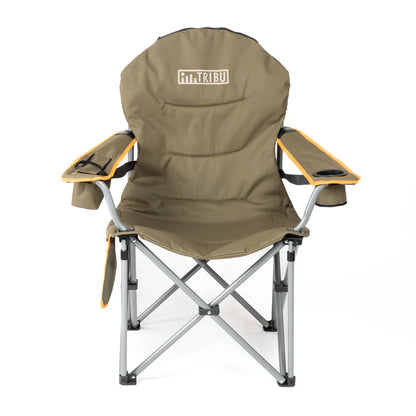 Silla de Camping Simple | Soporte Lumbar, Portavasos y Bolsa de Transporte – TRIBU