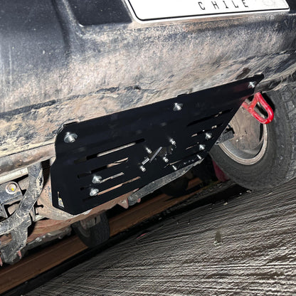 Cubre Carter de Dirt Trucks para protección del sistema de transmisión de vehículos todoterreno