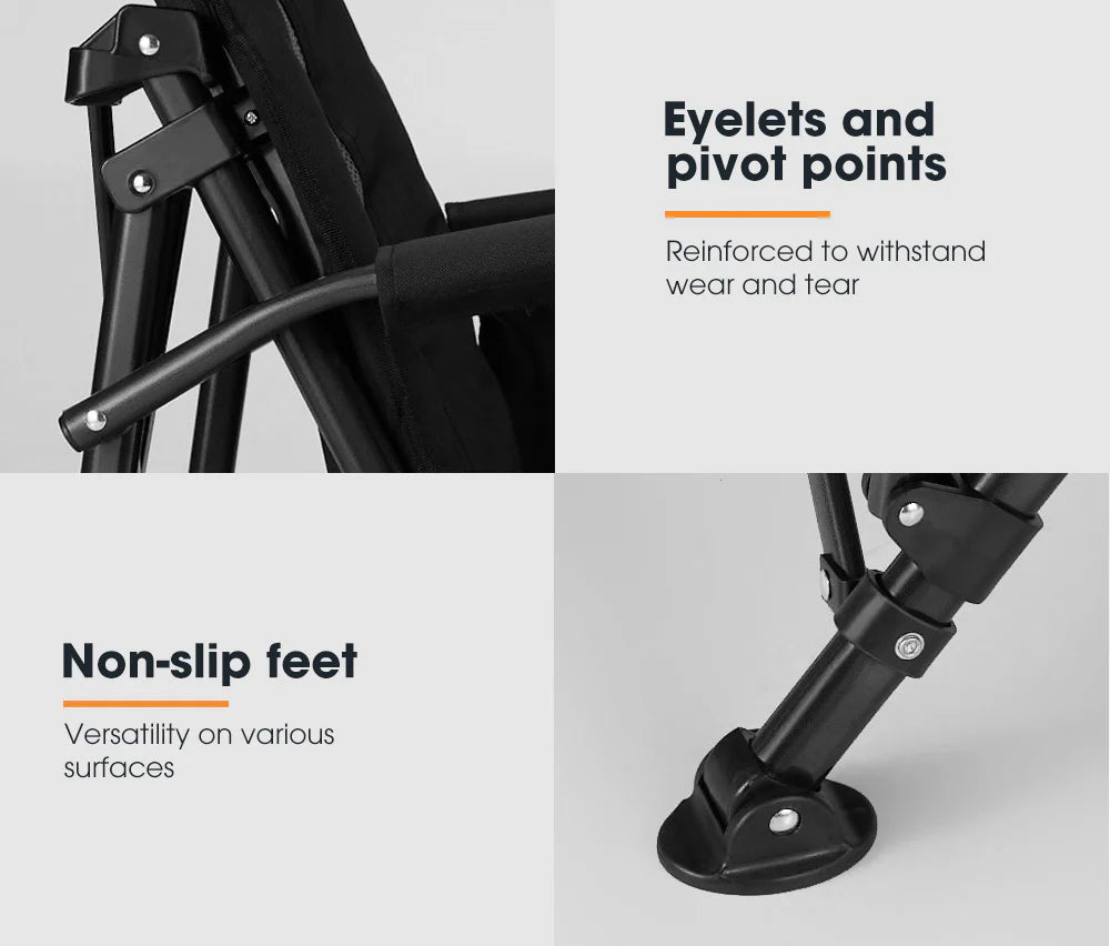 Silla de Camping con capacidad de hasta 200 Kg – San Hima