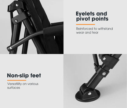 Silla de Camping con capacidad de hasta 200 Kg – San Hima