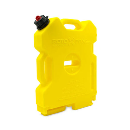 Bidón de Combustible Diesel 7,6 L Rotopax en color amarillo con diseño resistente y asas ergonómicas