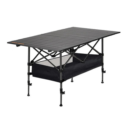 Mesa Plegable de Camping San Hima con superficie resistente y fácil de transportar