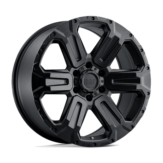 Llanta Wanaka Gunmetal Cepillada 6x139.7 R17 Offset 12 mm – Black Rhino